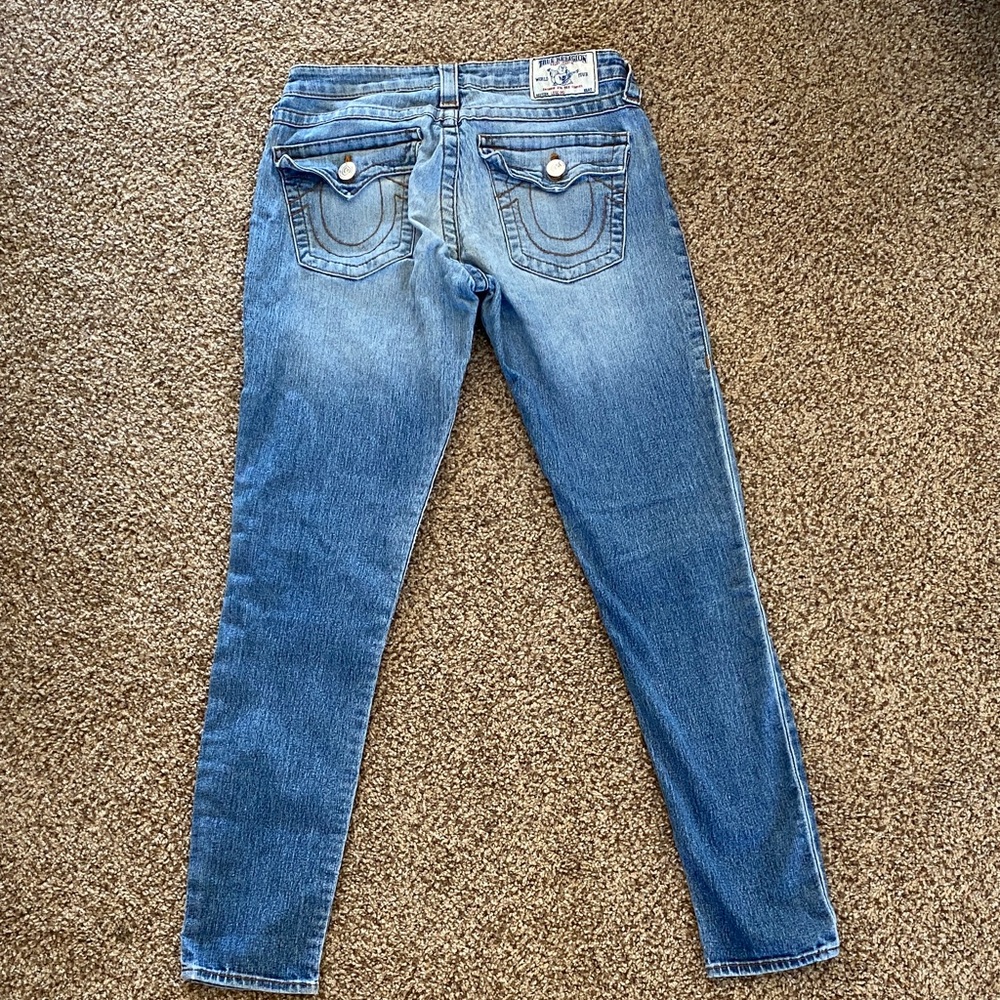 True religion Women's Blue Jeans - Picture 3 of 7